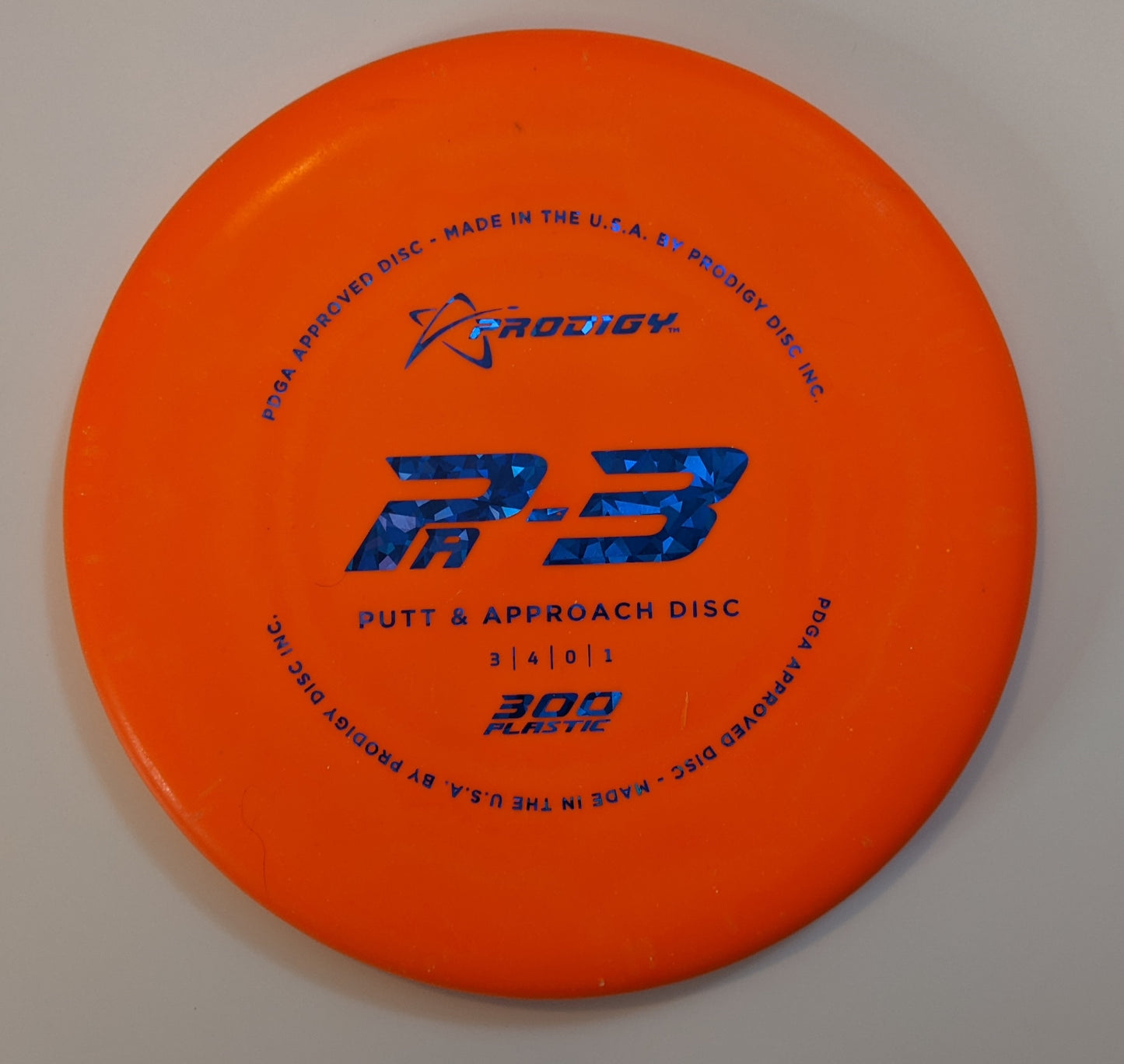 Prodigy PA-3 Putter (300 Plastic)