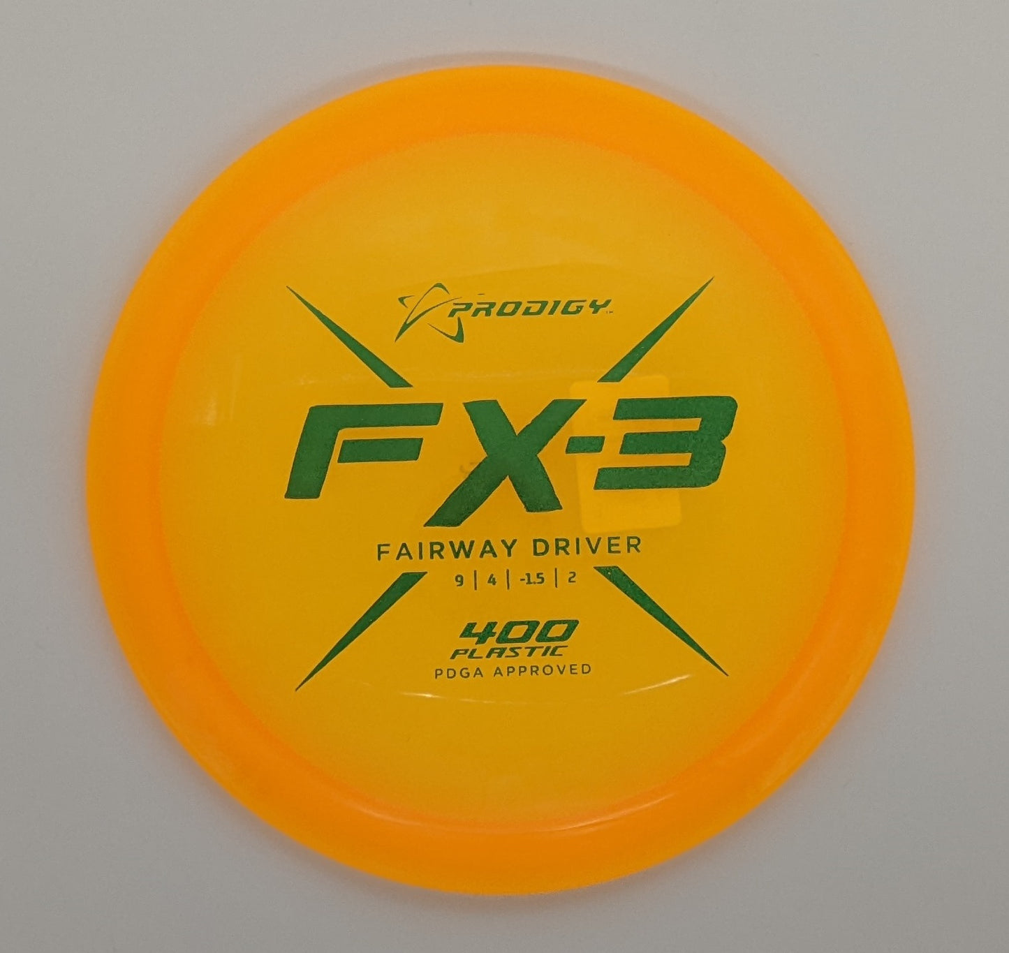 Prodigy FX-3 Fairway (400 Plastic)