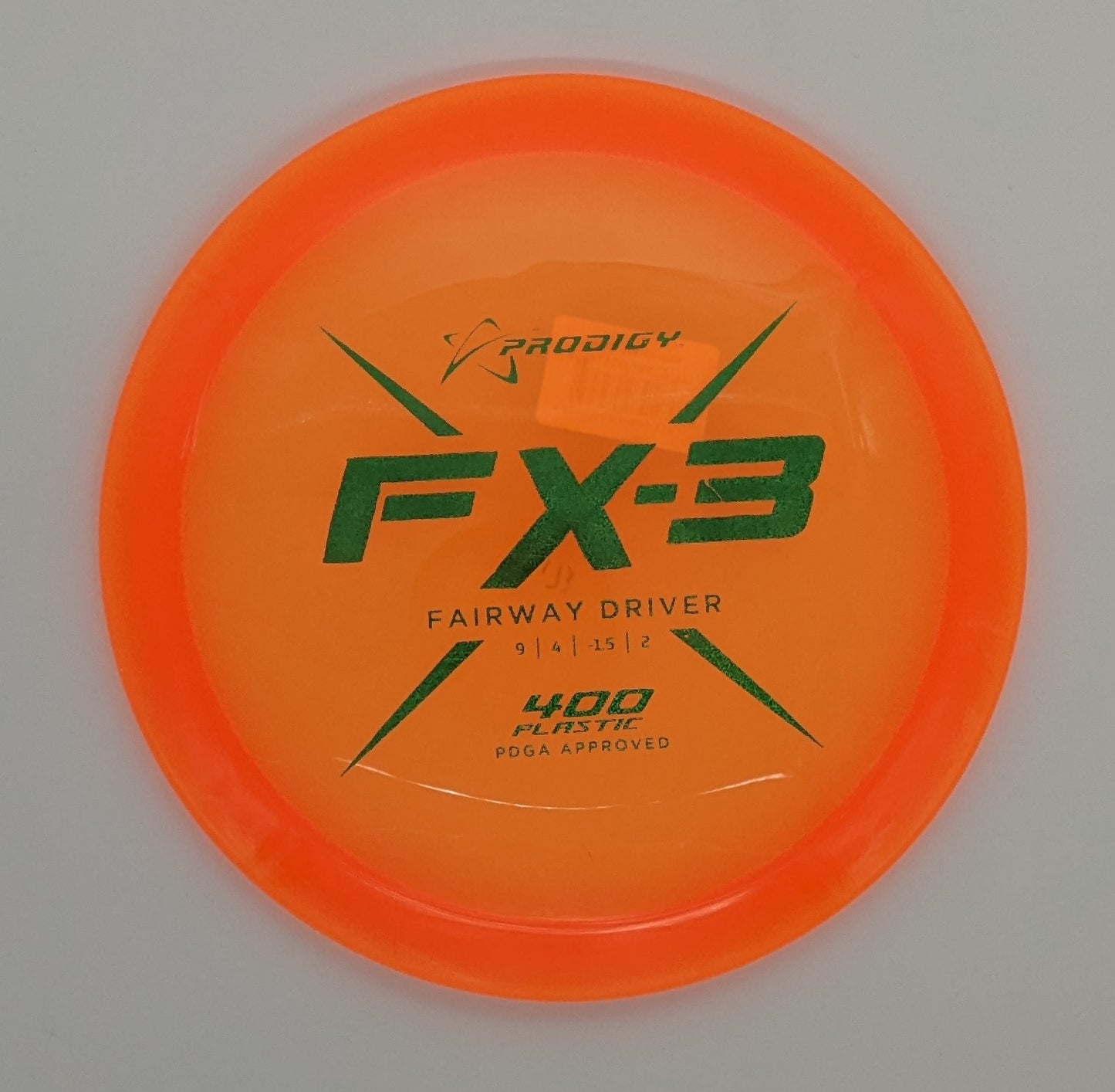 Prodigy FX-3 Fairway (400 Plastic)