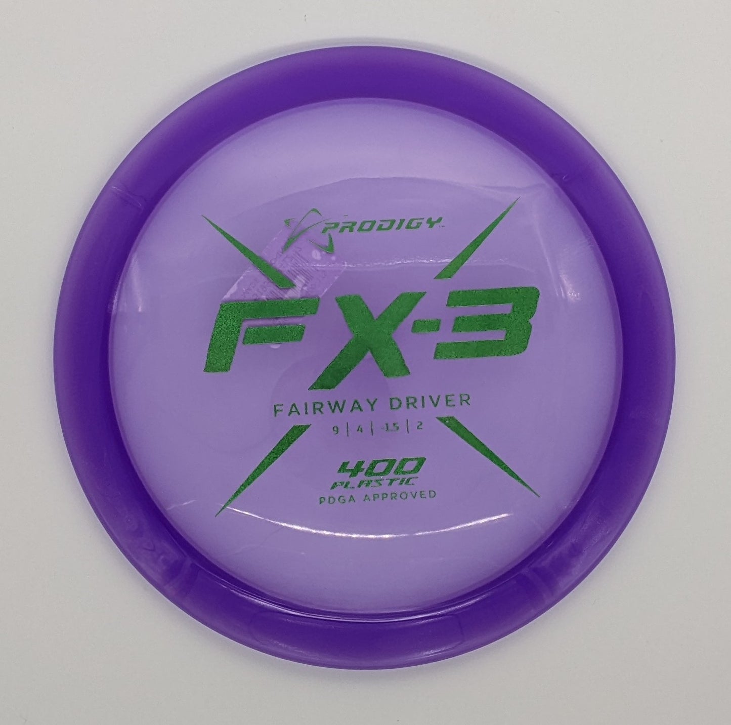 Prodigy FX-3 Fairway (400 Plastic)