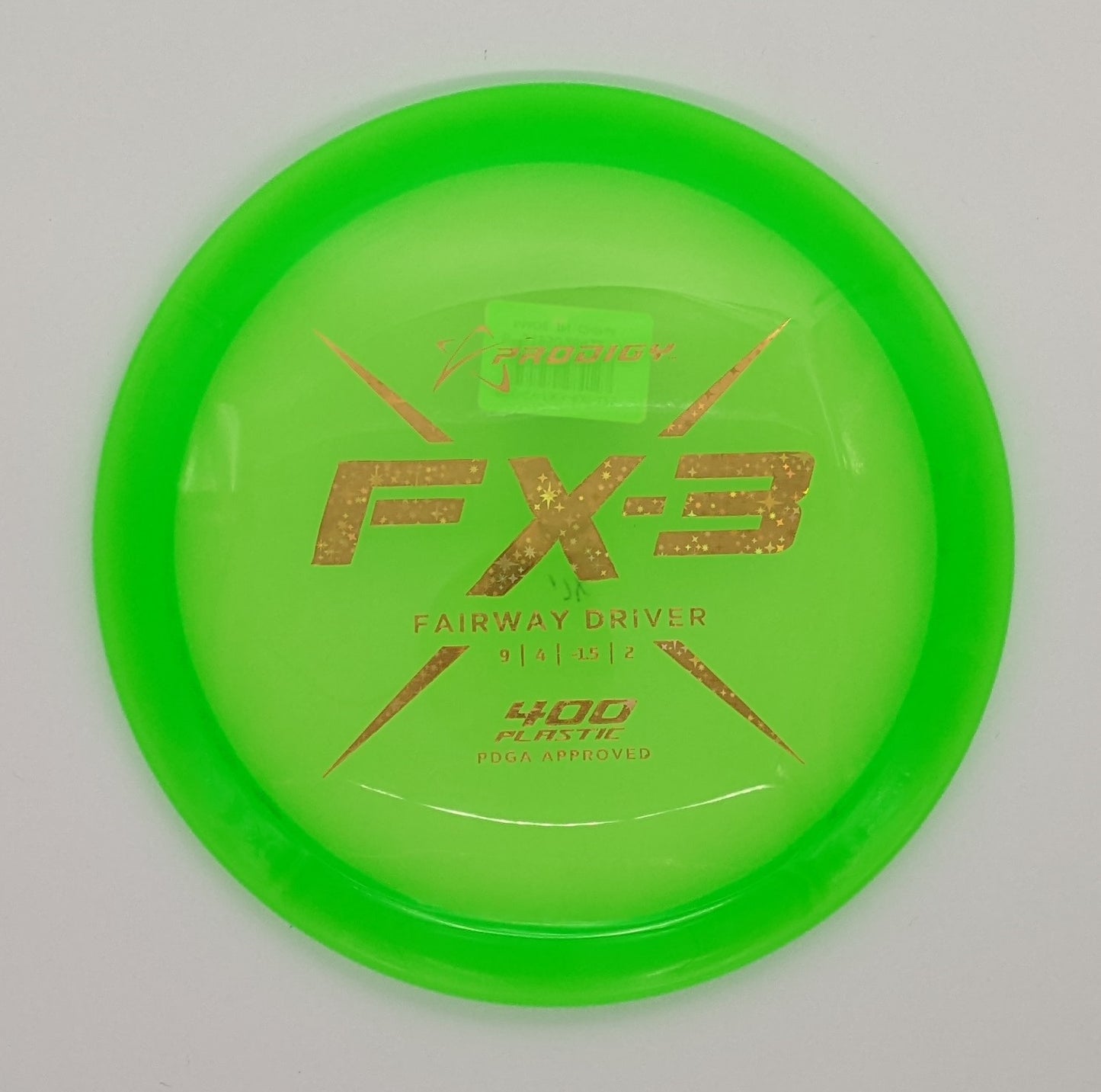 Prodigy FX-3 Fairway (400 Plastic)
