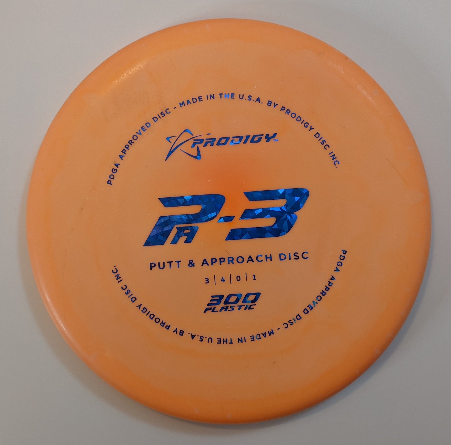 Prodigy PA-3 Putter (300 Plastic)