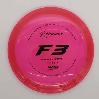 Prodigy F3 Fairway (400 plastic)