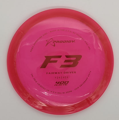 Prodigy F3 Fairway (400 plastic)