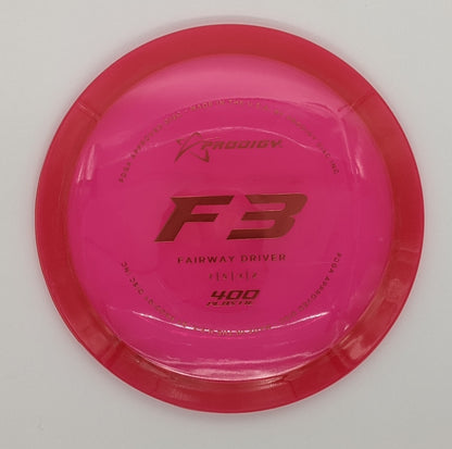 Prodigy F3 Fairway (400 plastic)