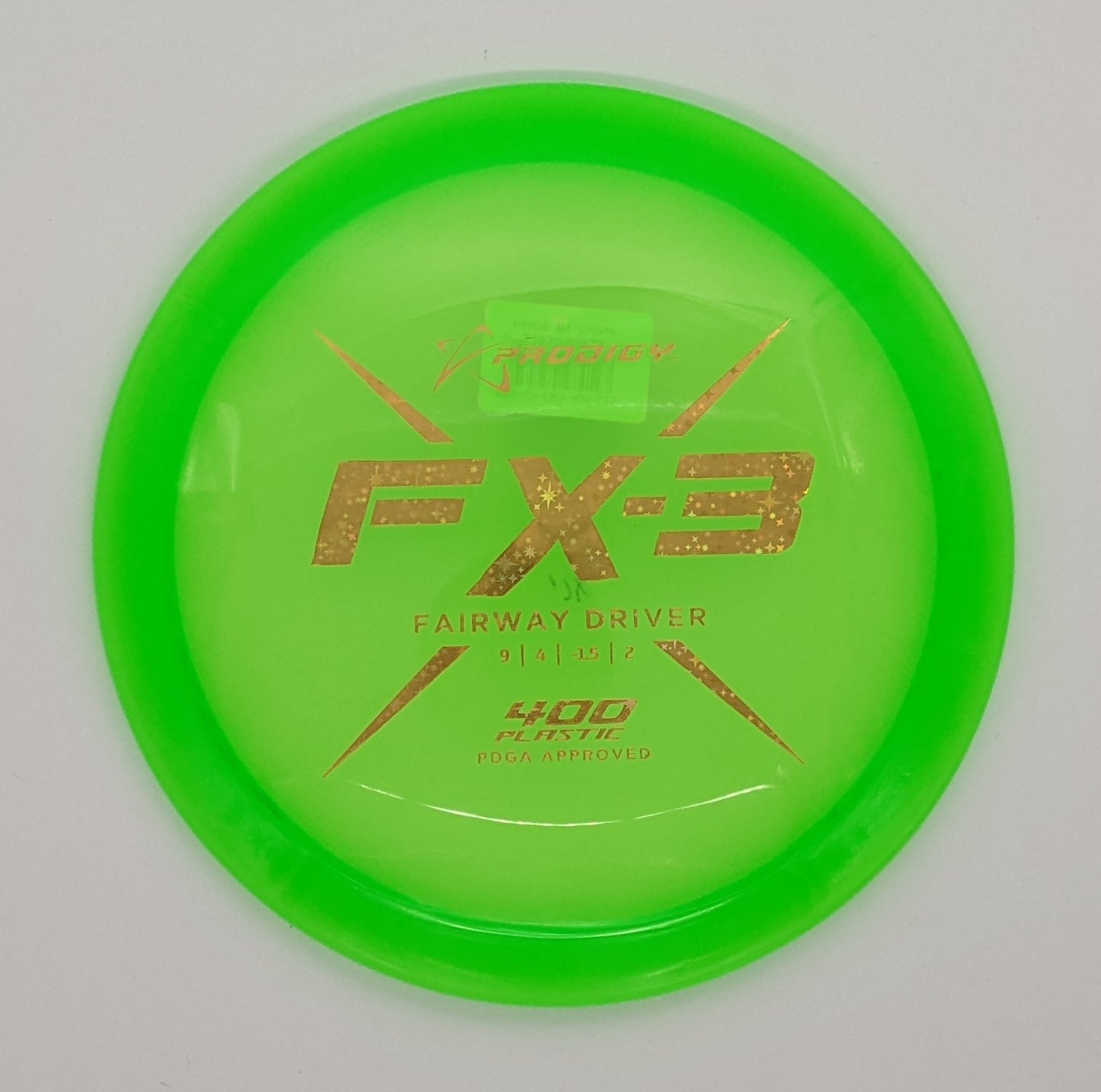 Prodigy FX-3 Fairway (400 Plastic)